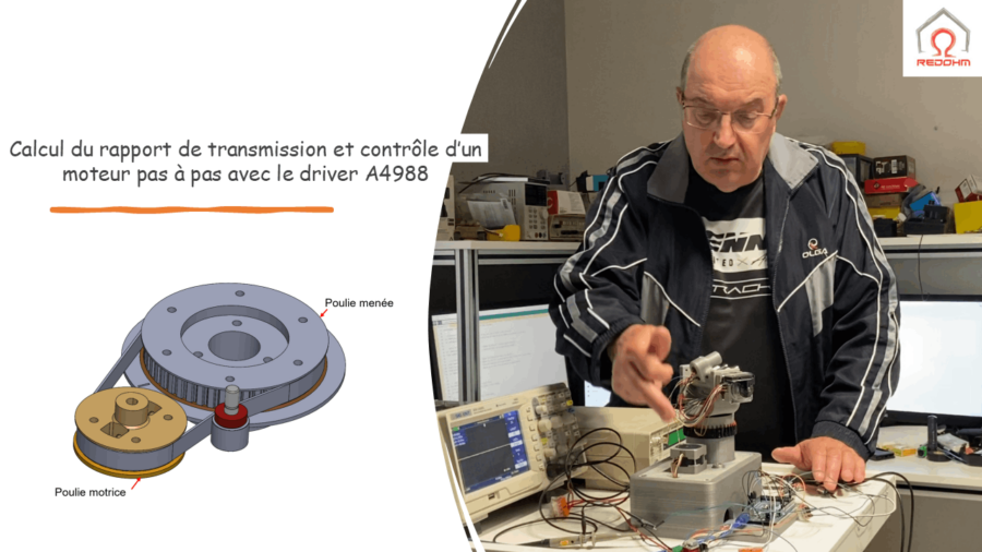 Calcul du rapport de transmission et contrôle d